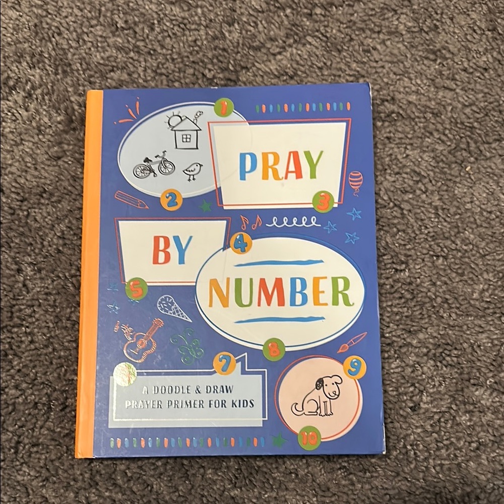 Pray by Number Kids Activity Book